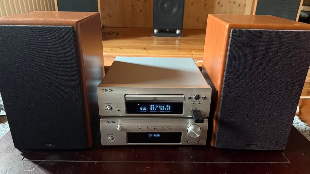 Denon dra-f107 set, Audio, Tv en Foto, Stereo-sets, Ophalen, Zo goed als nieuw, Speakers, Denon