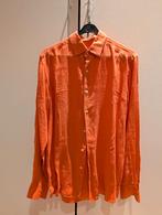Shirt Massimo Dutti Orange, Oranje, Ophalen of Verzenden, Zo goed als nieuw, Halswijdte 41/42 (L)