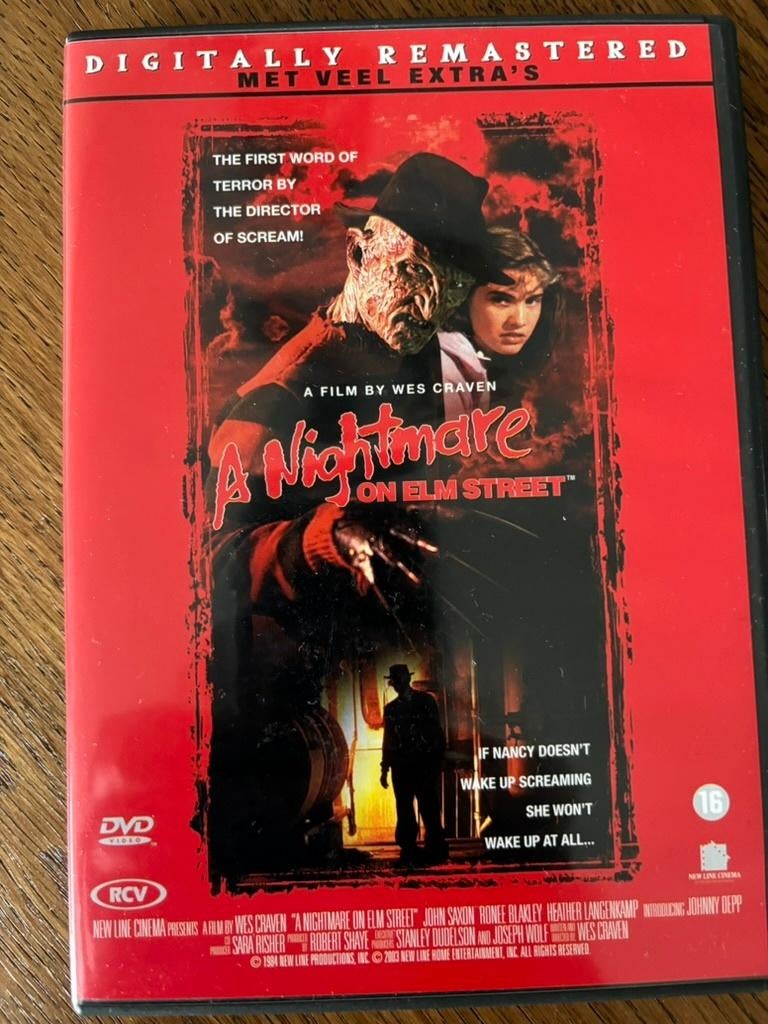 A nightmare on elmstreet 1984 DVD, Cd's en Dvd's, Dvd's | Horror, Alle leeftijden, Ophalen of Verzenden, Zo goed als nieuw, Overige genres