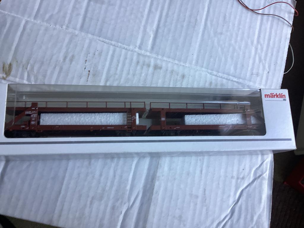 Marklin 4713 DB autotransporter nieuw in ovp, Wisselstroom, Ophalen of Verzenden, Märklin, Nieuw