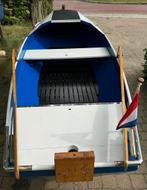 Stalen bootje met motor, recent onderhoud gehad, Watersport en Boten, Ophalen, Gebruikt, Staal, Benzine
