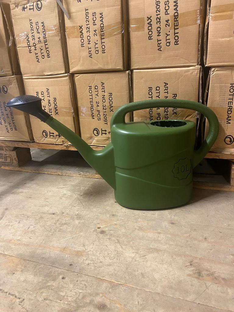 Nieuwe groene gieter 10L, Tuin en Terras, Gieters, Nieuw, Kunststof, Ophalen of Verzenden