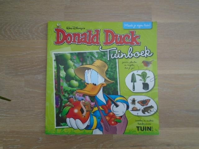 Donald Duck Tuinboek - zaaien, planten, oogsten doe je zo, Boeken, Fictie algemeen, Ophalen of Verzenden, Zo goed als nieuw, Disney