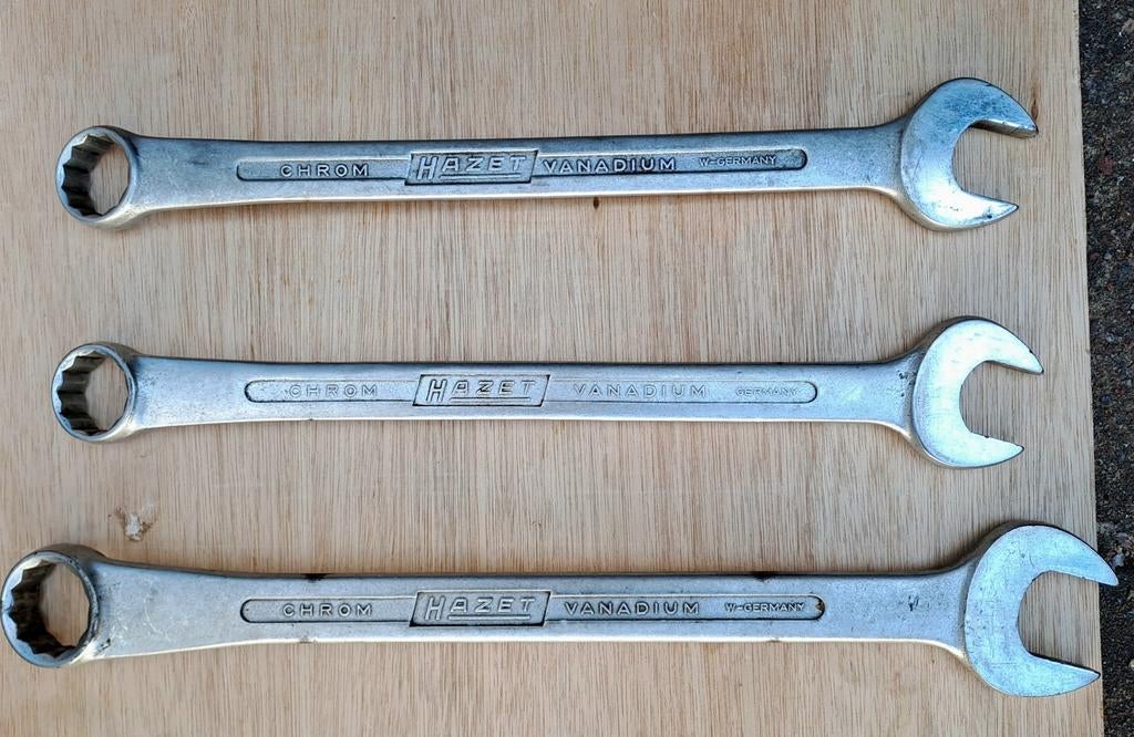 Hazet steek ringsleutels 28 en 32 mm, Ophalen