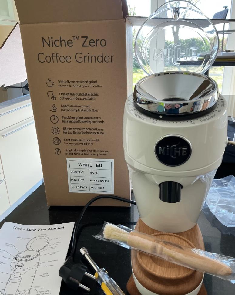 Niche Zero, Verzenden, Zo goed als nieuw, Koffiemachine