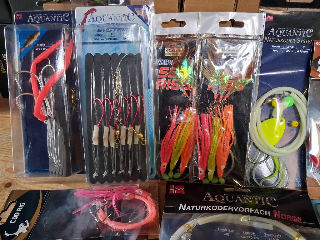 Onderlijnen pakket "Norway" 15 stuks zee-onderlijnen..., Watersport en Boten, Hengelsport | Zeevissen, Info@hengelsportleon.nl