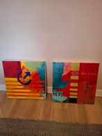 Cobra Art Schilderijen - Set of Los te Koop, Antiek en Kunst, Ophalen