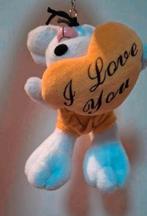 Diddl Knuffel/Sleutelhanger in goede staat Vintage Jaren 90, Verzamelen, Diddl, Ophalen of Verzenden, Zo goed als nieuw, Knuffel