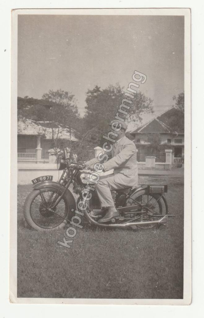 Matchless Motor oude gedetailleerde foto H.5671 Indië, Verzenden, Gebruikt, Motoren