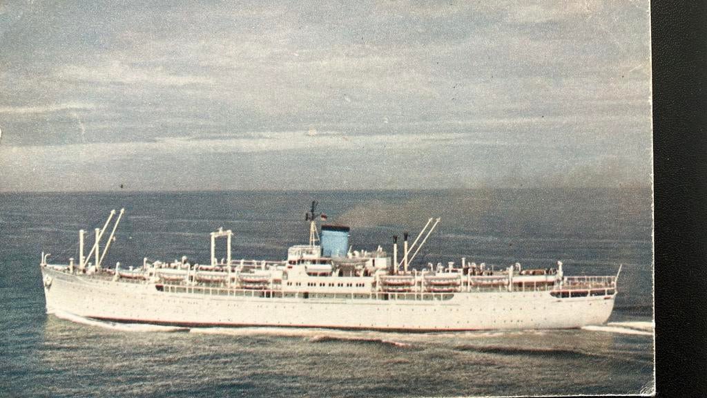 SEVEN SEAS   emigranten Europe Canada Line, Ophalen of Verzenden, Zo goed als nieuw, Kaart, Foto of Prent