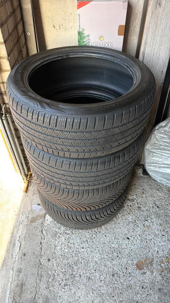 All season banden 225 45 18, Auto-onderdelen, Banden en Velgen, Ophalen, 18 inch, Gebruikt, Winterbanden
