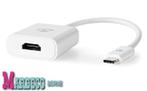 USB Type-C Adapter Cable, Type-C Male - HDMI Female, White, Nedis, Nieuw, Info@marbeco.nl, Ophalen of Verzenden