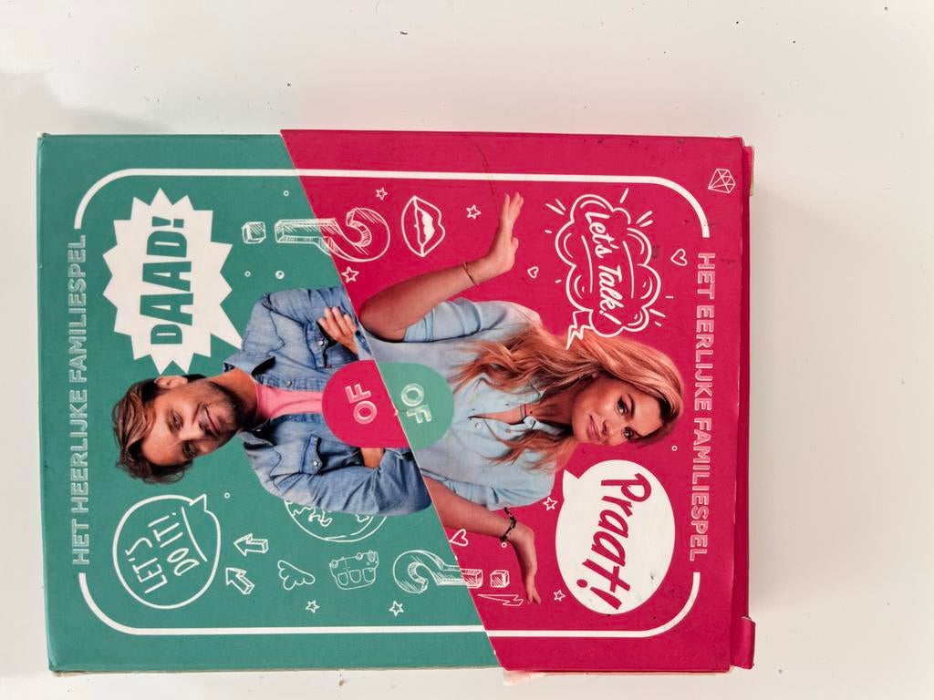 Het heerlijke familiespel Daad of Praat, Ophalen of Verzenden, Zo goed als nieuw