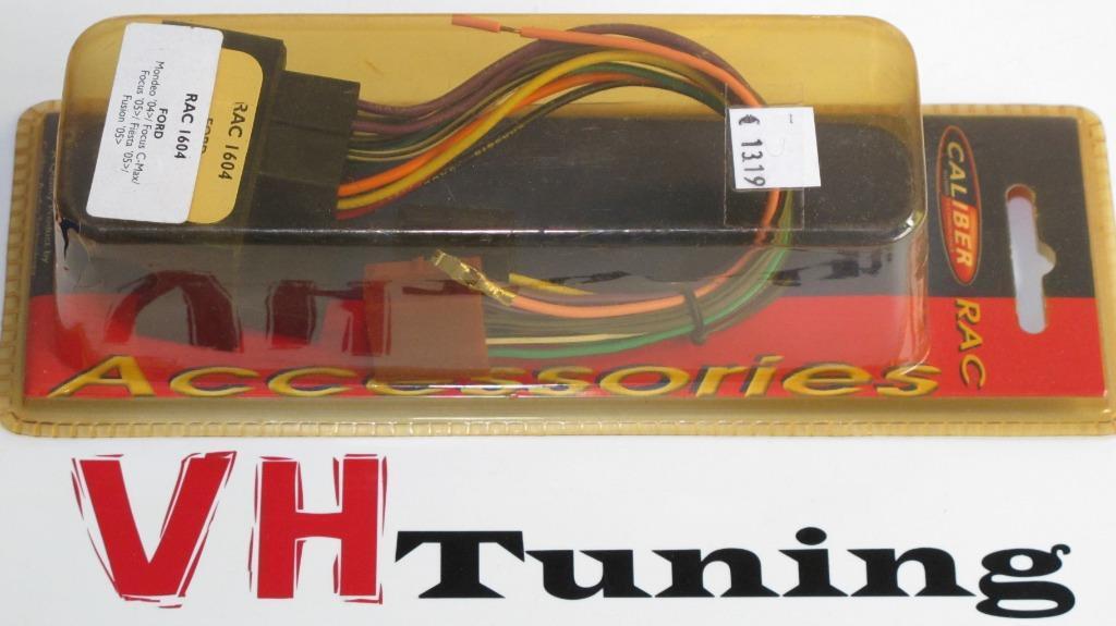 Caliber RAC 1604 ISO stekker Ford Mondeo '03>, C-Max, Focus, Auto diversen, Autoradio's, Ophalen of Verzenden, Nieuw