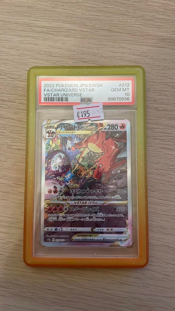 Charizard Vstar #212 PSA 10, Ophalen of Verzenden, Zo goed als nieuw