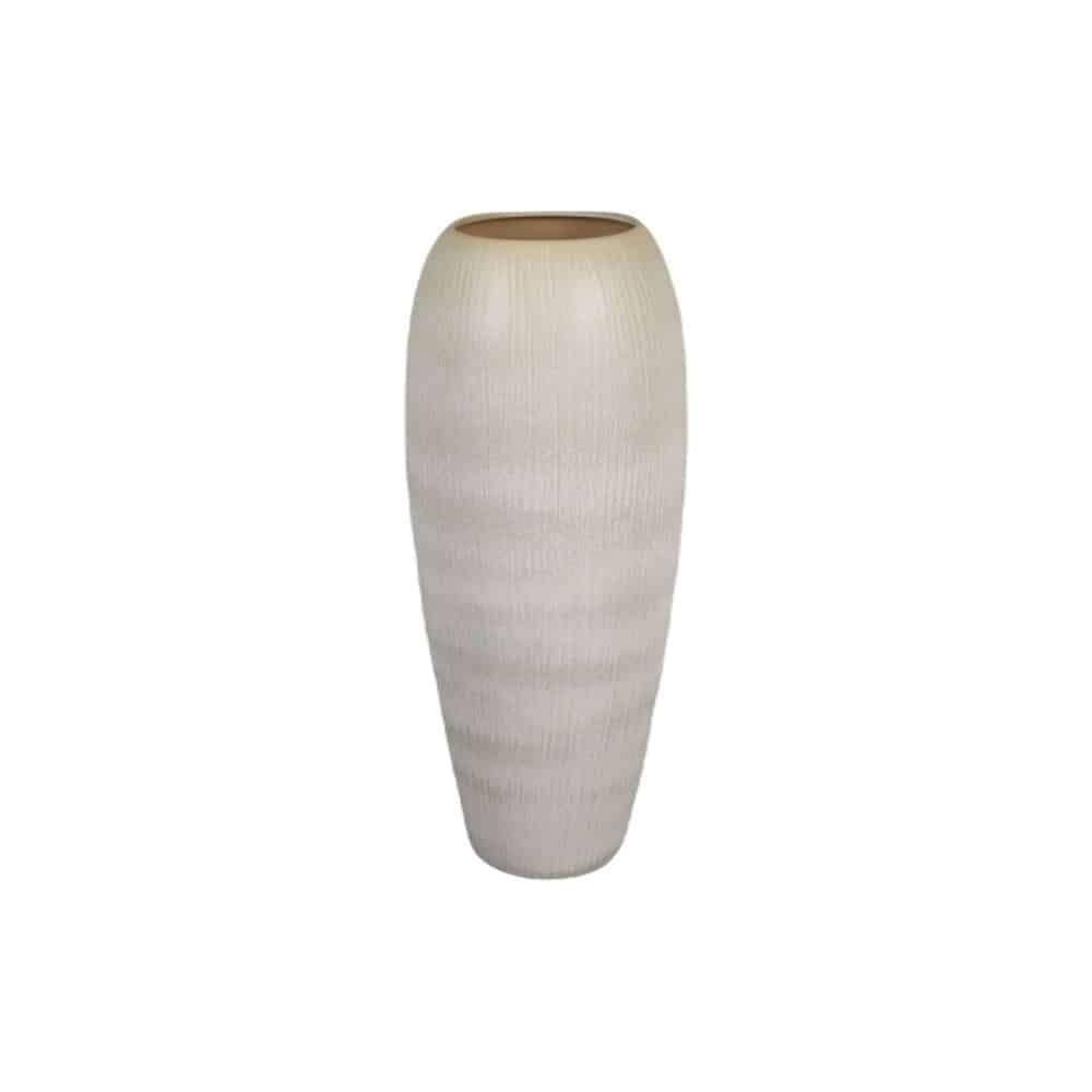 Verto – Beigewit – Ø41x96,5cm, Ophalen, 40 cm of meer, Rond, Nieuw