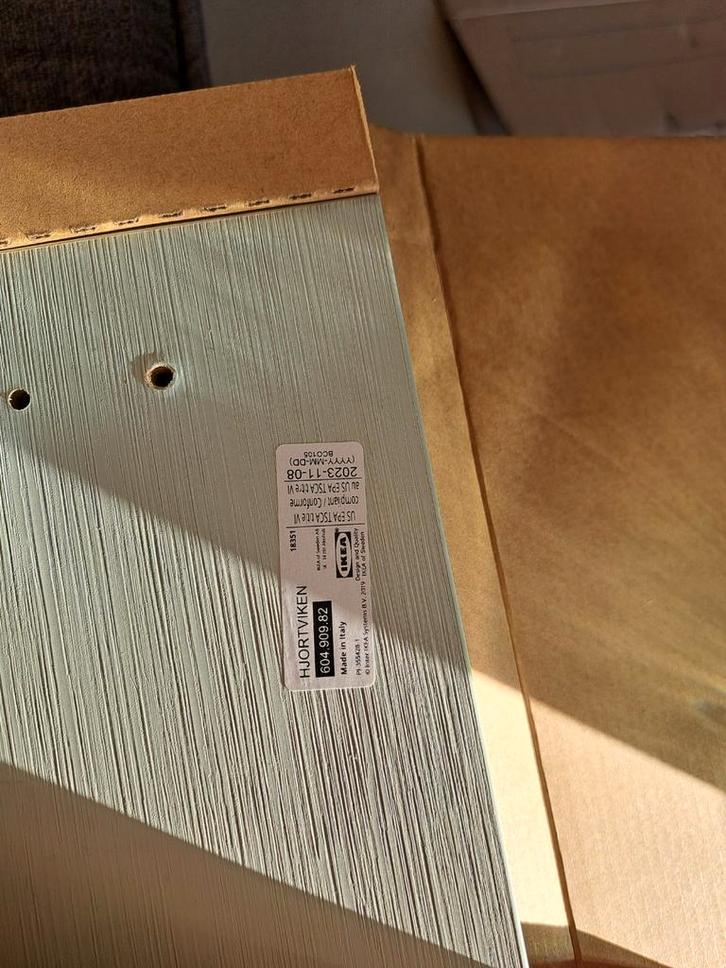 HJORTVIKEN bleek grijsgroen, deur en ladefrontjes, Huis en Inrichting, Kasten | Wandmeubels, Zo goed als nieuw, Minder dan 100 cm