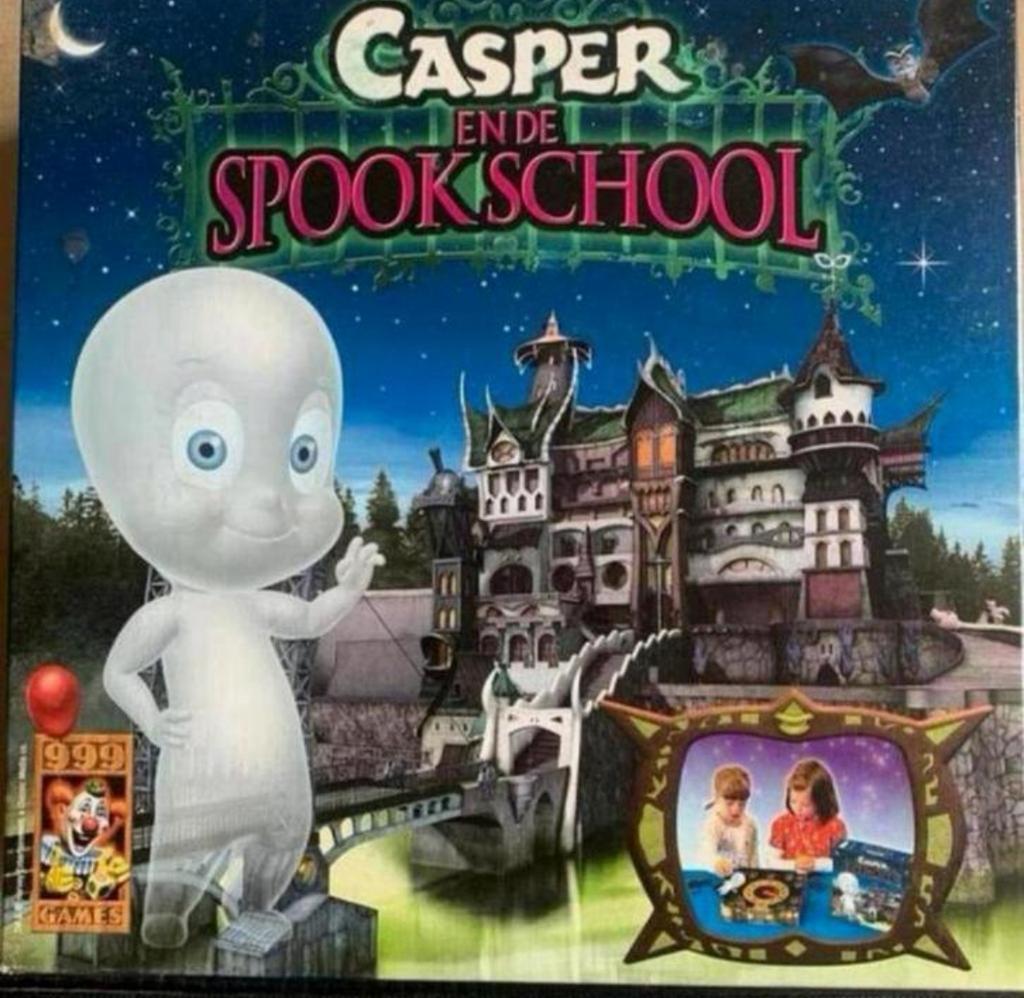 Casper en de spookschool, Hobby en Vrije tijd, Gezelschapsspellen | Bordspellen, Ophalen of Verzenden, Zo goed als nieuw