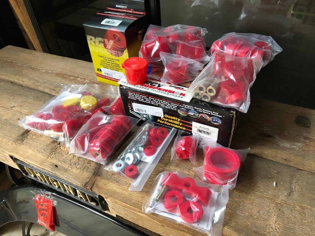 Energy Suspension rubbers bushing set - Honda CRX Del Sol, Auto diversen, Tuning en Styling, Ophalen of Verzenden