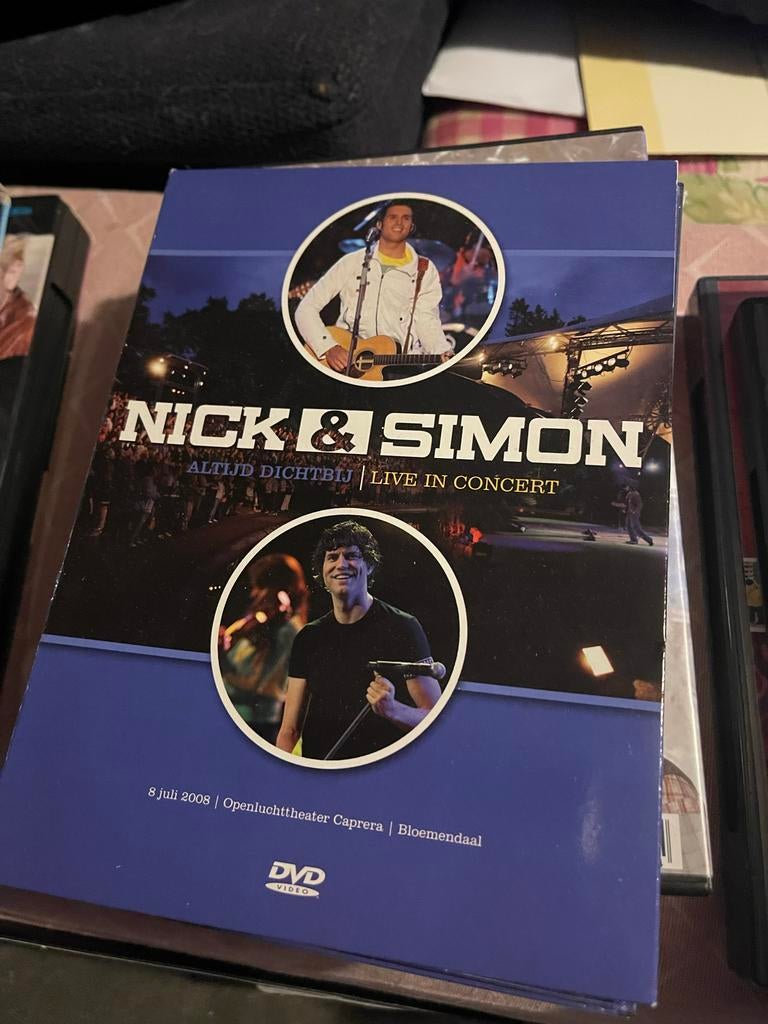 Nick & Simon - Altijd Dichtbij Live in Concert DVD, Alle leeftijden, Ophalen of Verzenden, Gebruikt, Muziek en Concerten