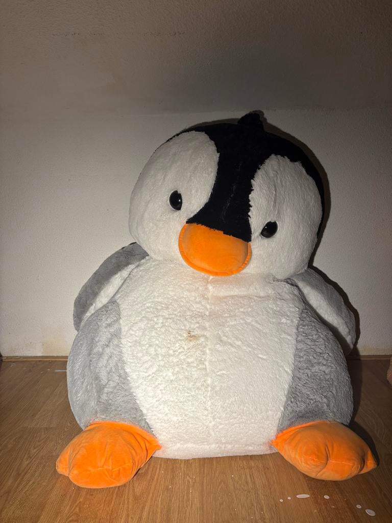 Grote knuffelpinguïn kermis, Ophalen of Verzenden, Gebruikt, Overige typen