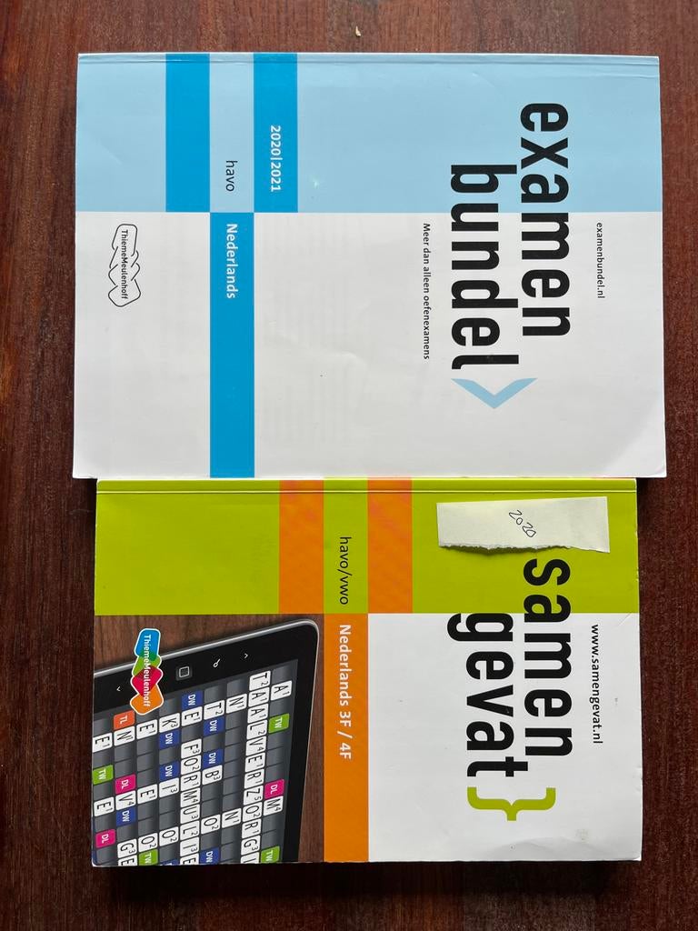 Examenbundel en Samengevat Nederlands Havo, Boeken, Schoolboeken, Gelezen, Nederlands, HAVO, Ophalen of Verzenden