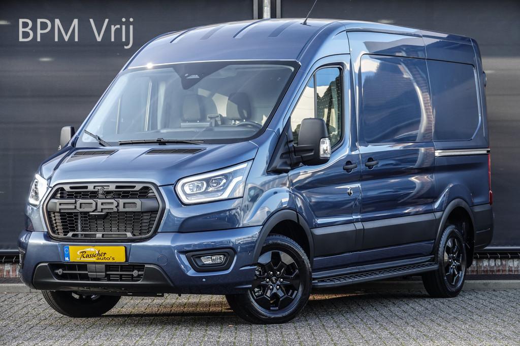 Ford Transit L2H2 2.0Tdci 130Pk | 310 | Raptor Edition | Vir, Auto's, Bestelauto's, Voorwielaandrijving, Stof, Zwart, 4 cilinders