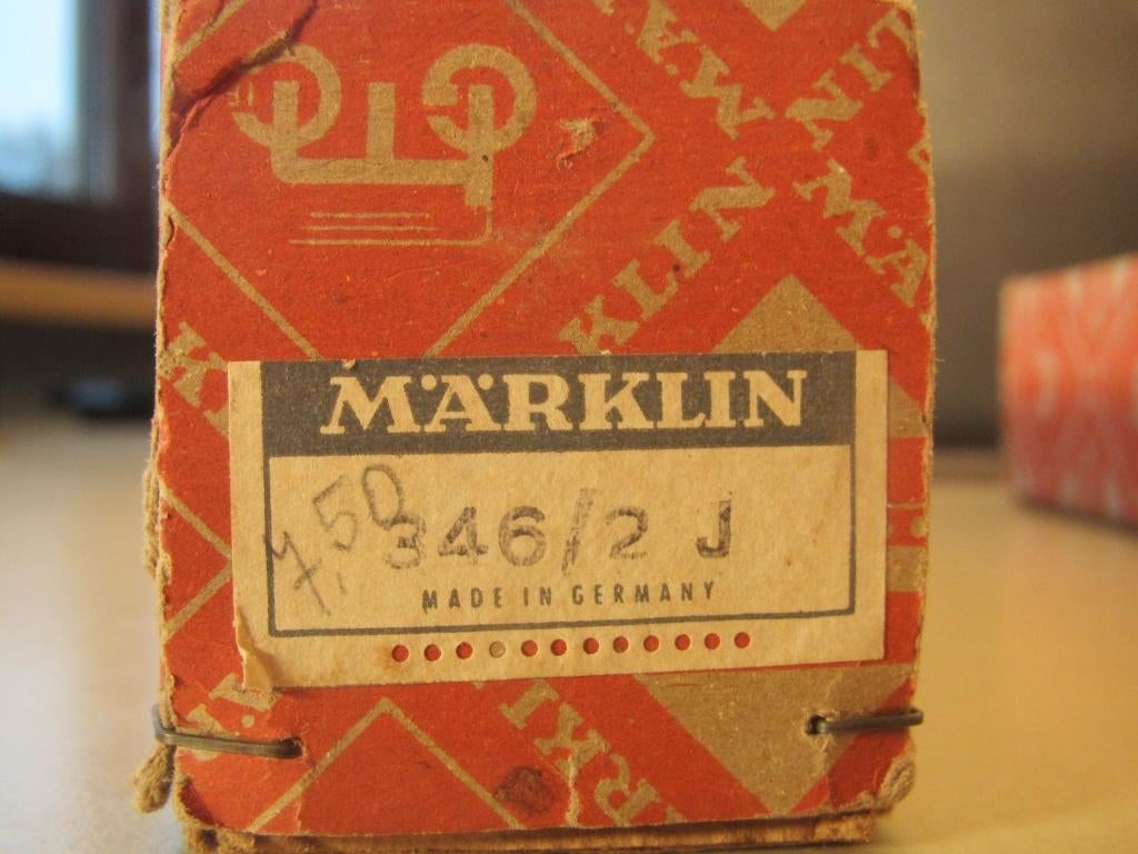 MäRKLIN H0 OVP voor 346/2 J Restauratiewagen CIWL LEEG! 800, Wisselstroom, Gebruikt, Wagon, Ophalen of Verzenden