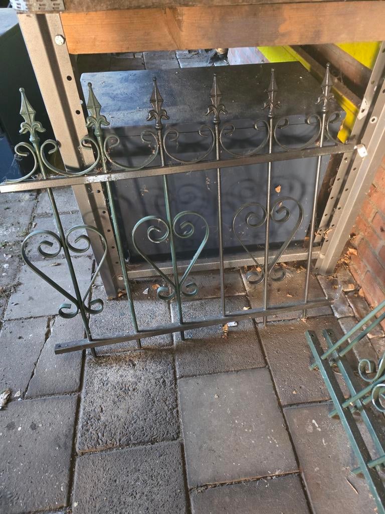 Tuinhek 4.5m, Tuin en Terras, Tuinhekken en Hekwerk, Ophalen, IJzer, Tuinhek