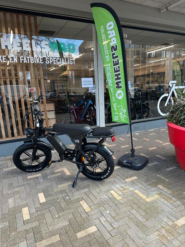 Nieuwste V8 Ouxi fatbike 2026 met Alarm , Nfc en achterzitje, Fietsen en Brommers, Fietsen | Heren | Herenfietsen, Zo goed als nieuw