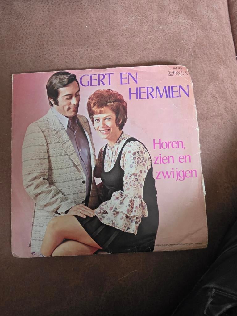 Gert en Hermien - Horen, zien en zwijgen (Single), Ophalen of Verzenden, 1970 - 1979, Gebruikt, 7 inch