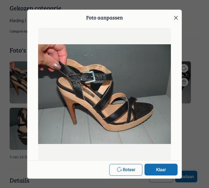 Pilar Abril plateau sandalen hakken maat 39, zwart leer, Kleding | Dames, Schoenen, Gedragen, Sandalen of Muiltjes, Zwart, Ophalen of Verzenden