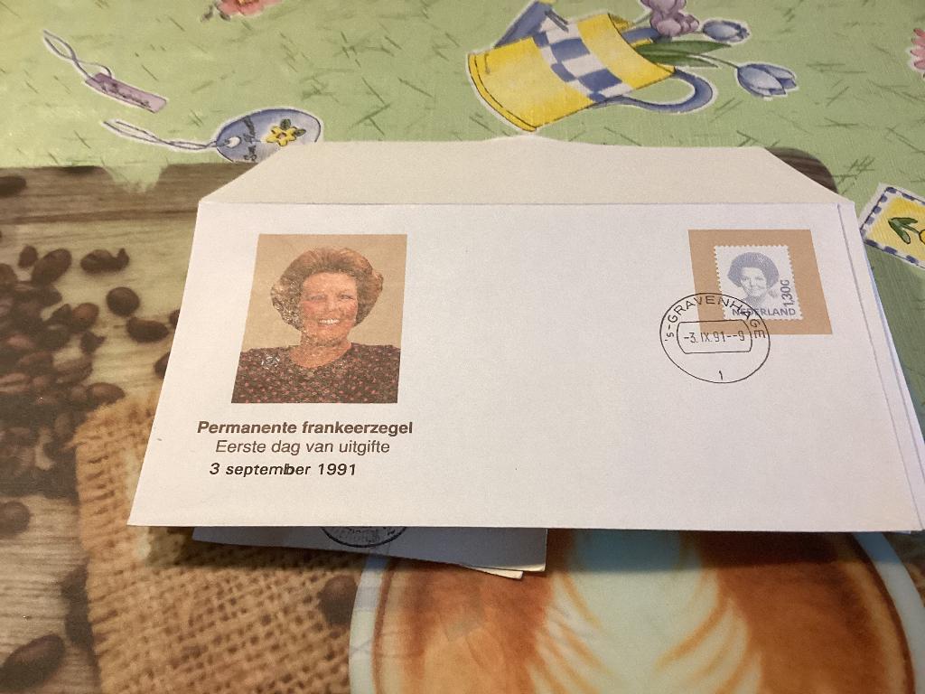 No1450 Beatrix 1,30 gulden Heb van Nederland jaargangen fdc, Postzegels en Munten, Postzegels | Eerstedagenveloppen, Ophalen, Onbeschreven