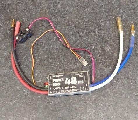 Graupner Rc digitale speed controller ESC, Ophalen of Verzenden, Gebruikt