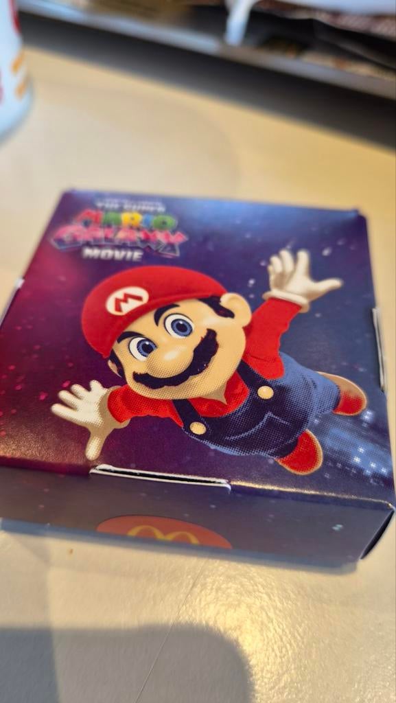 McDonald's Mario Galaxy munt vuurbloem, Ophalen, Nieuw