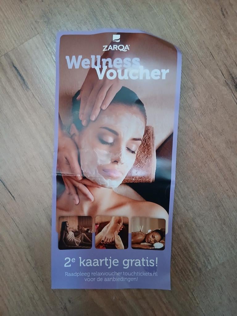 Wellnessvoucher tm 26 april voor sauna 2e kaartje gratis, Twee personen, Kortingsbon, Spa of Sauna