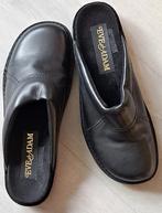 Slipper Adem & Eve (zwart leer mt 43), Verzenden, Zwart, Nieuw, Adam & Eve