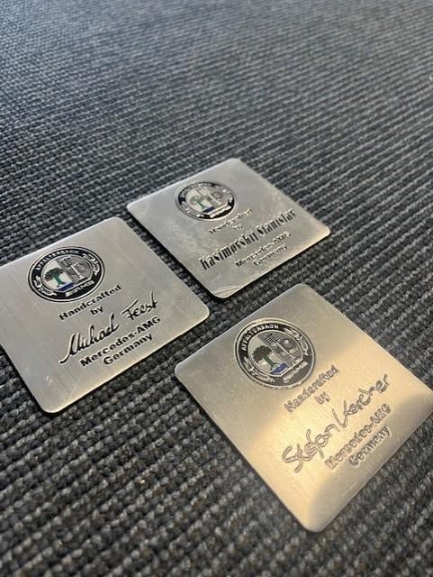 amg motor sticker amg logo amg embleem michael feest germany, Ophalen of Verzenden