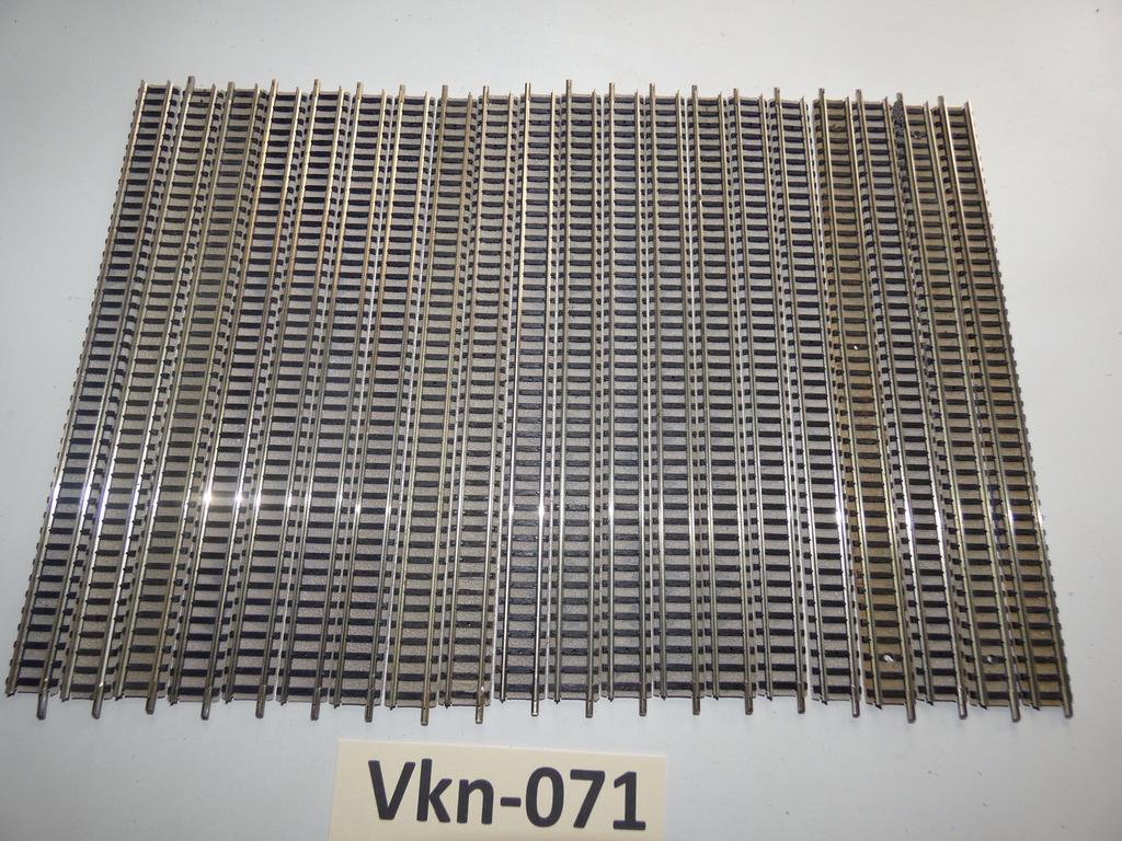 Vk-071 N Spoor Rechte Rails 9100 Fleischmann Piccolo LB, Gebruikt, Gelijkstroom, Fleischmann, Rails