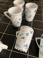 Mepal Janneke Brinkman bekers met bloemen en vlinders, Overige materialen, Overige typen, Ophalen of Verzenden, Zo goed als nieuw
