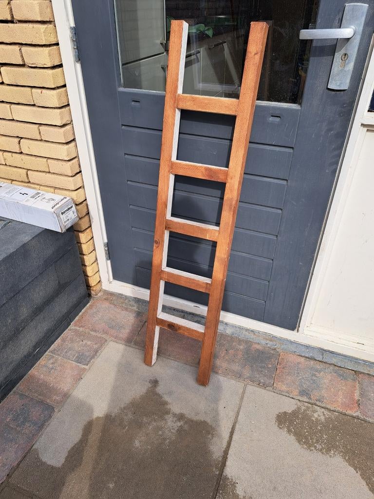 Houten sierladder voor decoratie, Huis en Inrichting, Ophalen