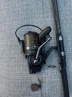 Karperhengel 2x (poeli’s), molens 2x (fox), foudraal (aqua), Ophalen of Verzenden, Gebruikt, Complete set