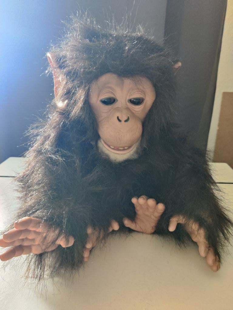 FurReal Friends Cuddle Chimp knuffel, Ophalen of Verzenden
