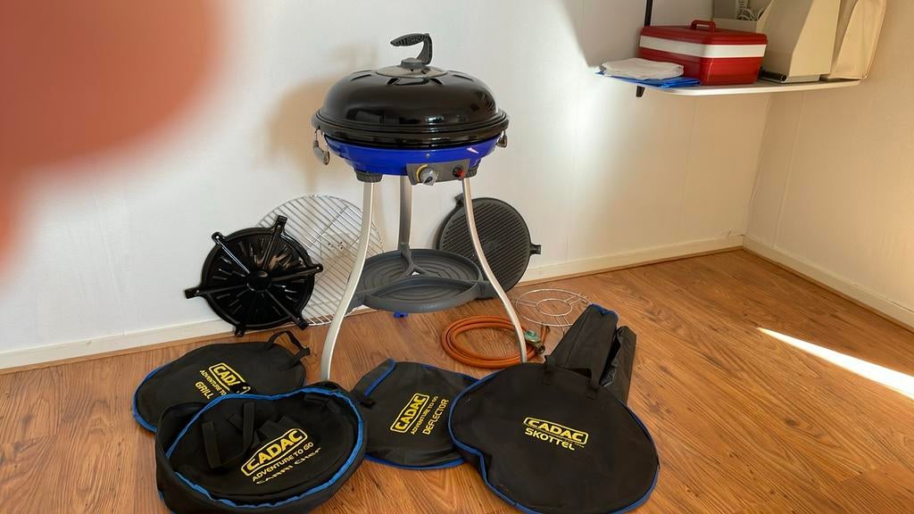 Cadac Carri Chef BBQ/Skottelbraai met accessoires, Ophalen, Gebruikt