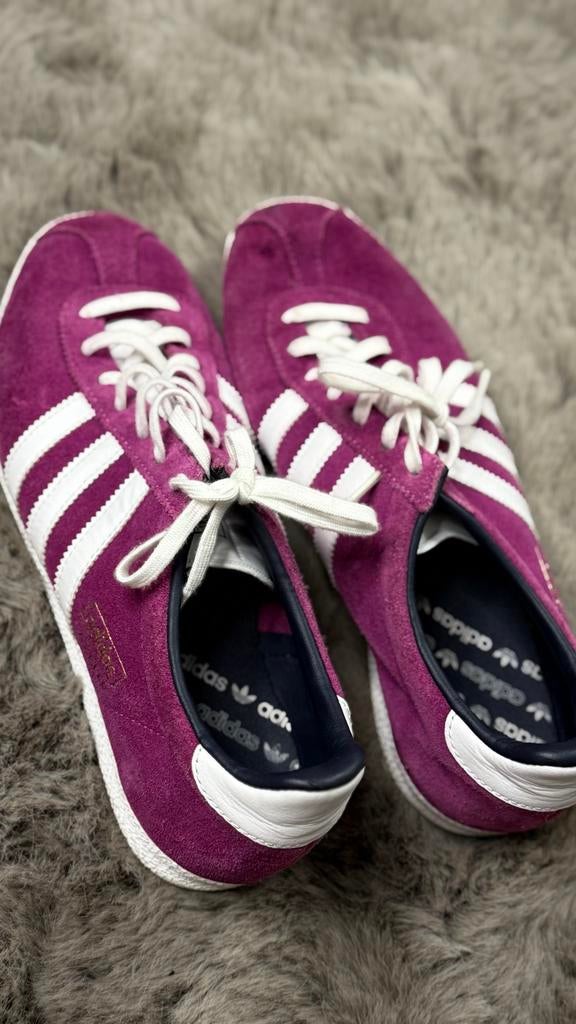 Adidas Gazelle Roze/Paars Suede - Maat 39, Kleding | Dames, Schoenen, Zo goed als nieuw, Sneakers of Gympen, Roze, Ophalen of Verzenden