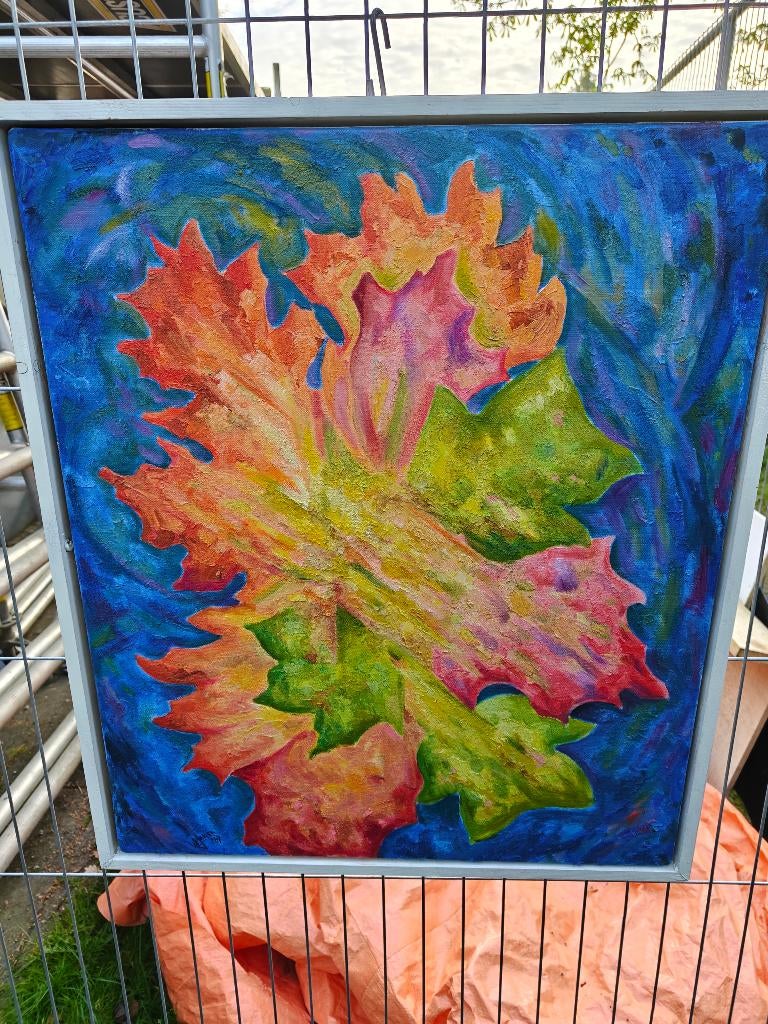 schilderij Willem van Manen B, Ophalen, Ingelijst, Gebruikt, 58 cm