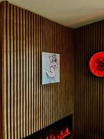 Glasvezel schilderij met vernis afwerking - Muse, Ophalen of Verzenden