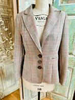 Maiden Lane beige blazer met broek nieuwstaat 36, Ophalen of Verzenden, Zo goed als nieuw, Maat 36 (S), Beige