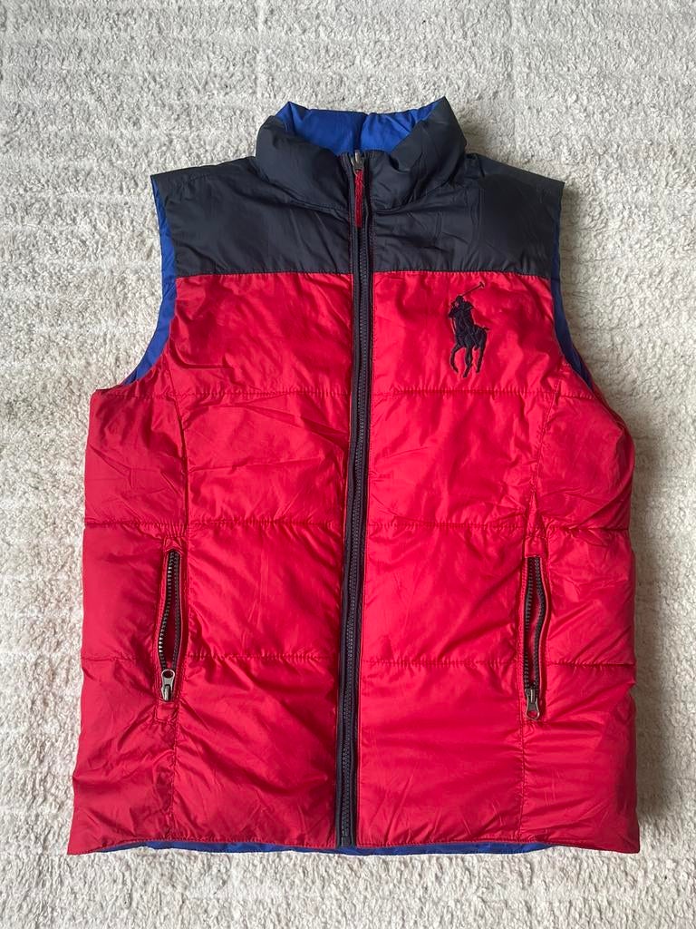 Ralph Lauren Big Pony Reversible Bodywarmer, Kleding | Heren, Bodywarmers, Ophalen of Verzenden, Nieuw, Maat 48/50 (M), Rood