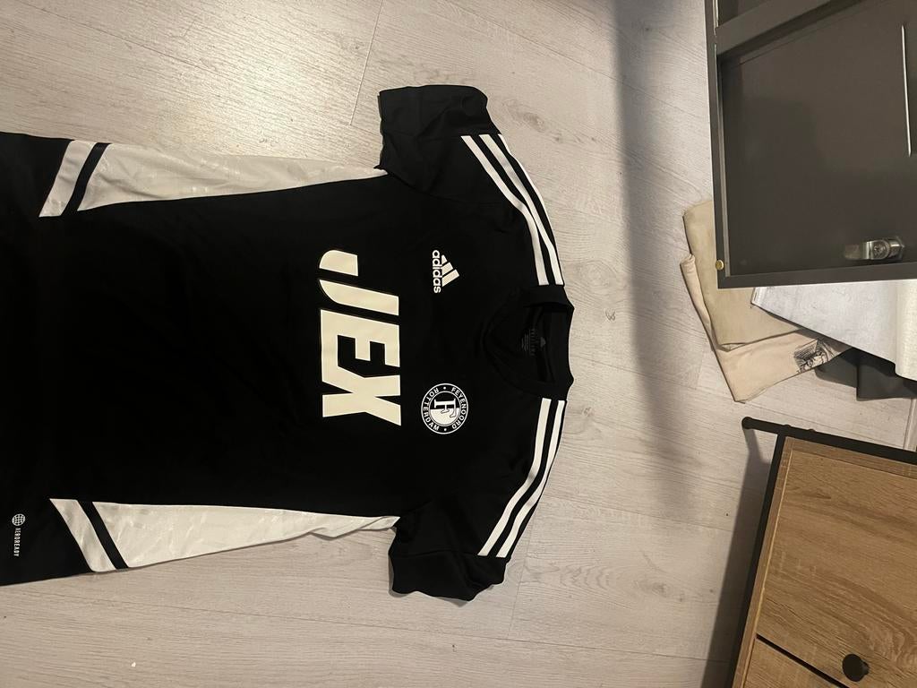 Feyenoord Adidas Trainingsshirt 2022 Zwart, Maat S, Ophalen of Verzenden, Nieuw, Shirt